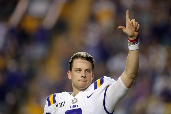 Burrow No. 1 LSU dominate Texas A M 50 7 AP News